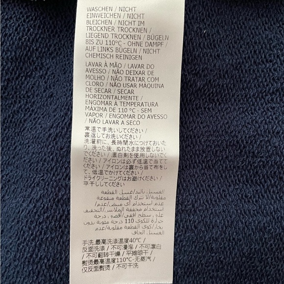 Gucci Blue Sweatshirt with zipper Kids size 10 - Picture 7 of 9